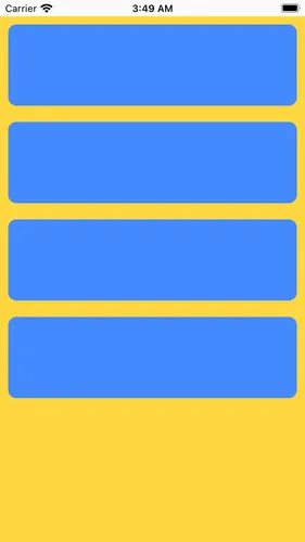 An example of not using constraints